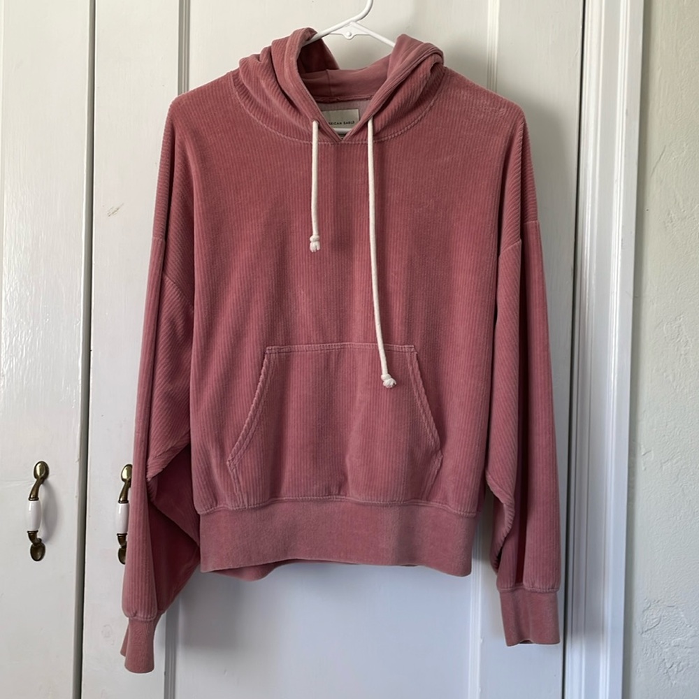 american eagle corduroy sweatshirt